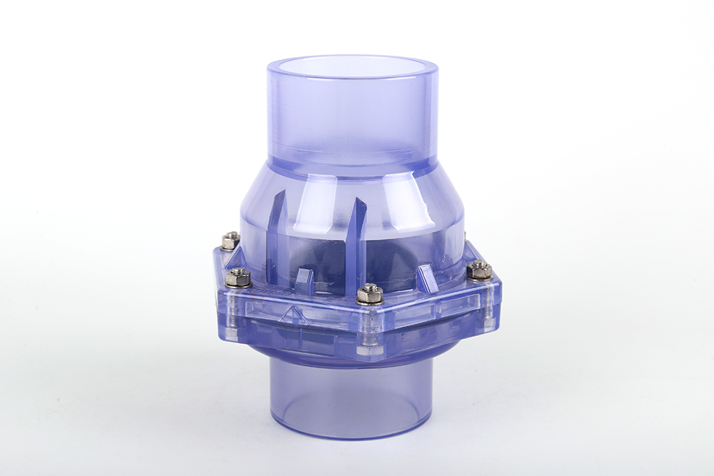 根河透明翻板式止回阀